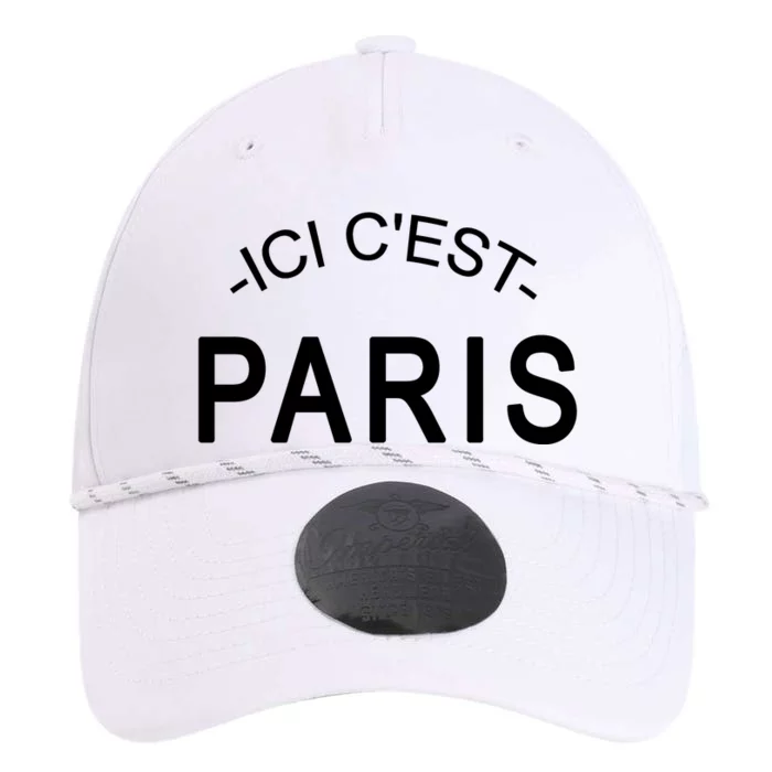 This Is Paris Ici C'est Paris Welcome To Paris Performance The Dyno Cap