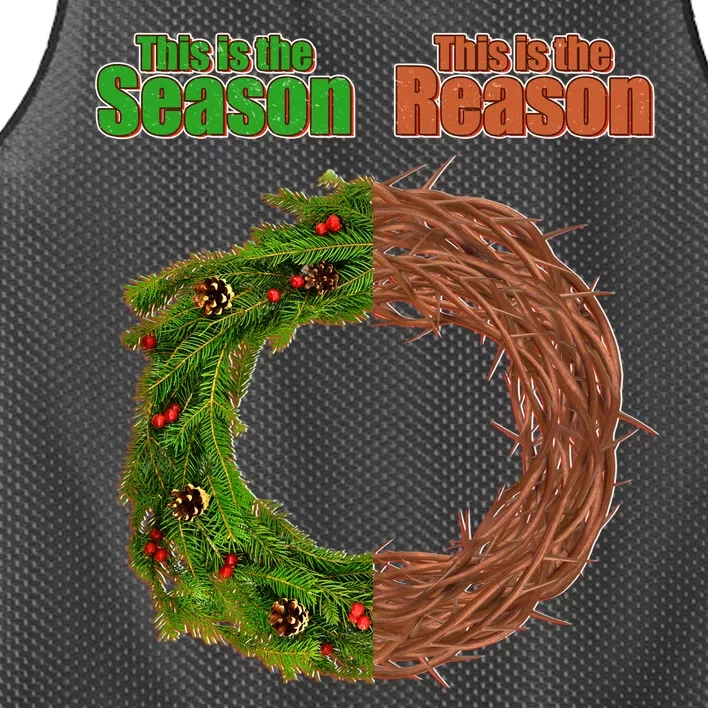 This Is The Season This Is The Reason Christian Mesh Reversible Basketball Jersey Tank