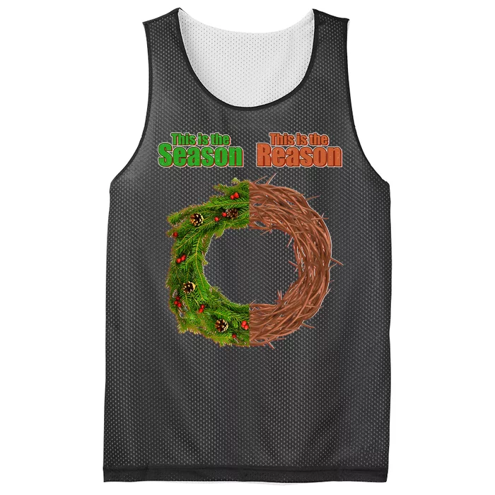 This Is The Season This Is The Reason Christian Mesh Reversible Basketball Jersey Tank