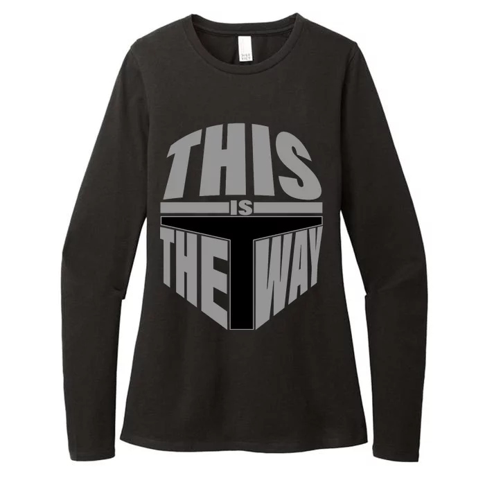 This Is The Way Womens CVC Long Sleeve Shirt