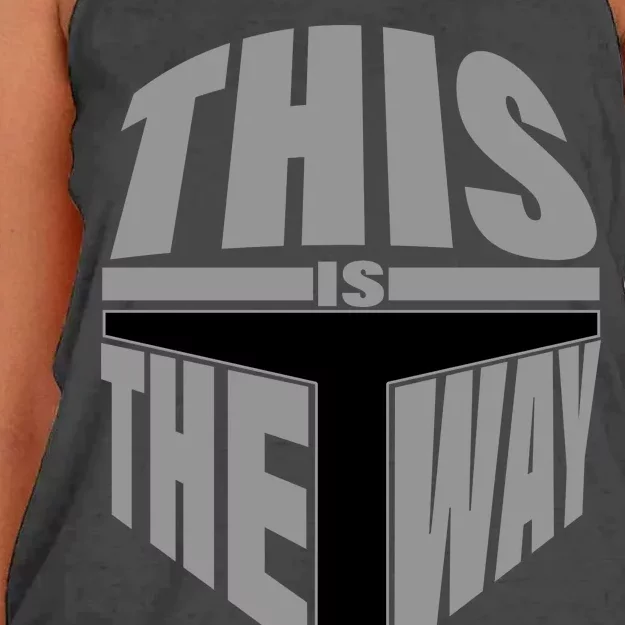 This Is The Way Women's Knotted Racerback Tank