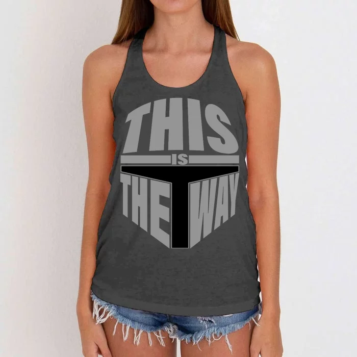 This Is The Way Women's Knotted Racerback Tank