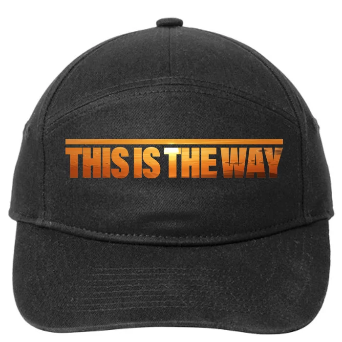 This Is The Way Space Western 7-Panel Snapback Hat