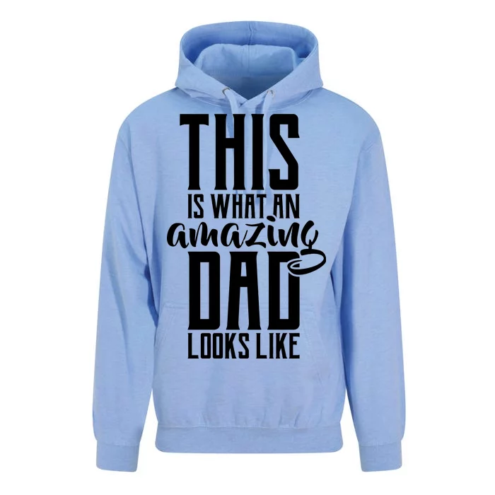 This Is What An Amazing Dad Looks like Unisex Surf Hoodie