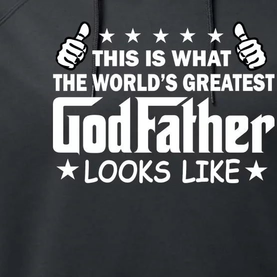 This Is What The World's Greatest GodFather Looks Like Performance Fleece Hoodie