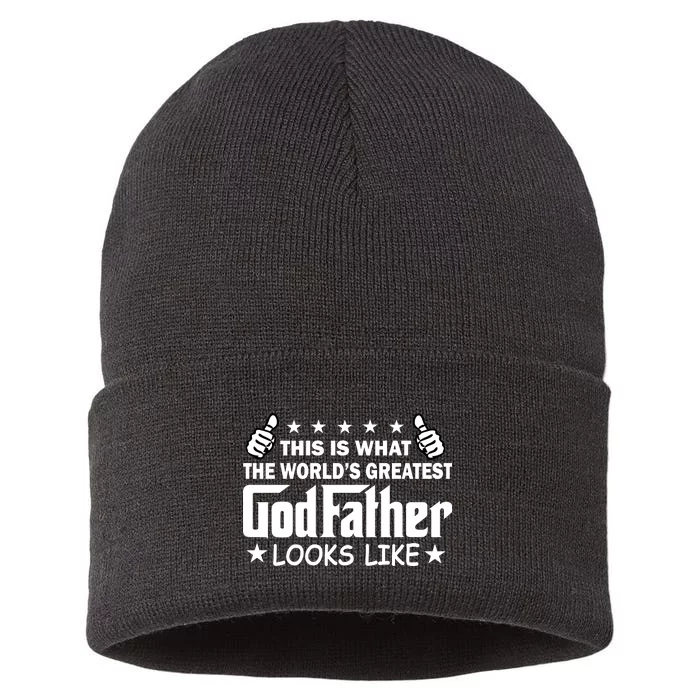 This Is What The World's Greatest GodFather Looks Like Sustainable Knit Beanie