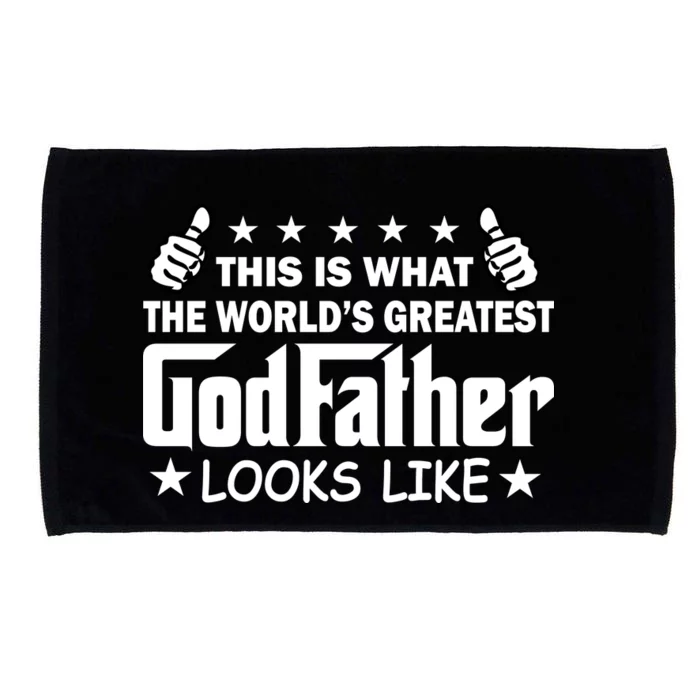 This Is What The World's Greatest GodFather Looks Like Microfiber Hand Towel