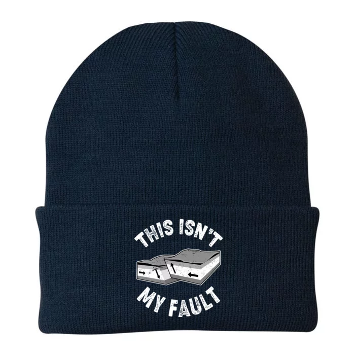 This Isn't My Fault Funny Geology Knit Cap Winter Beanie