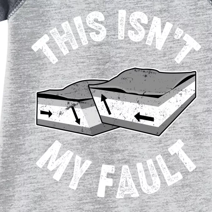 This Isn't My Fault Funny Geology Infant Baby Jersey Bodysuit