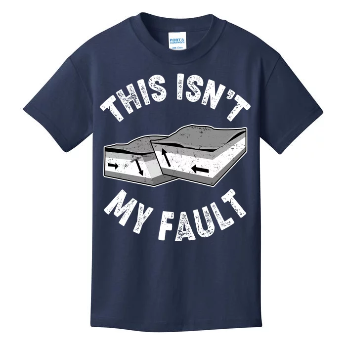 This Isn't My Fault Funny Geology Kids T-Shirt