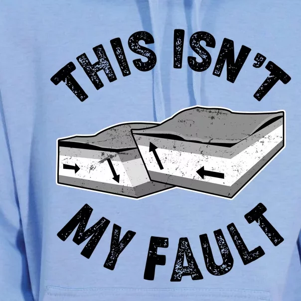 This Isn't My Fault Funny Geology Unisex Surf Hoodie