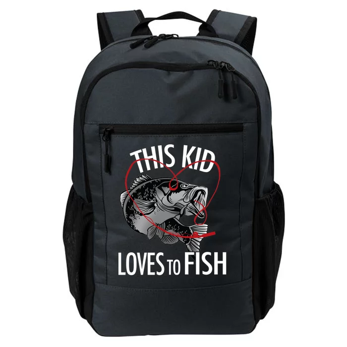 This Kid Loves To Fish Daily Commute Backpack