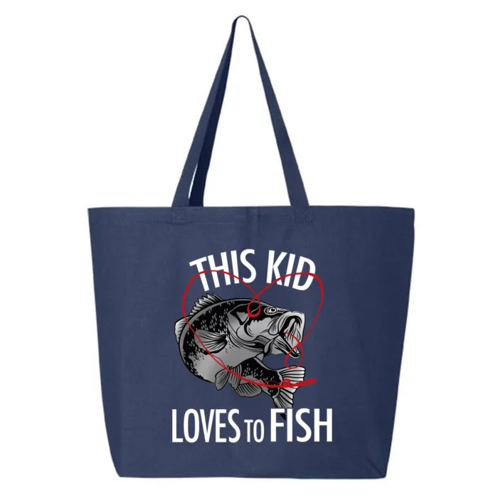 This Kid Loves To Fish 25L Jumbo Tote