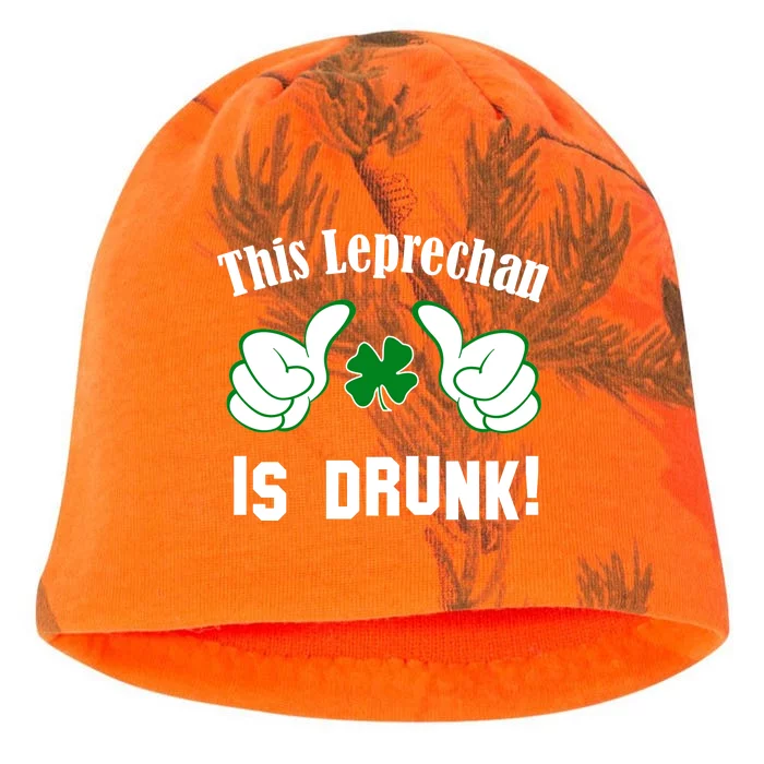 This Leprechaun Is Drunk Kati - Camo Knit Beanie