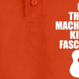 This Machine Kills Facists Dry Zone Grid Performance Polo