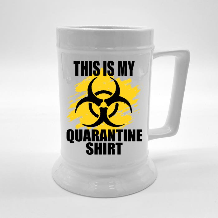 This My Quarantine Shirt Front & Back Beer Stein