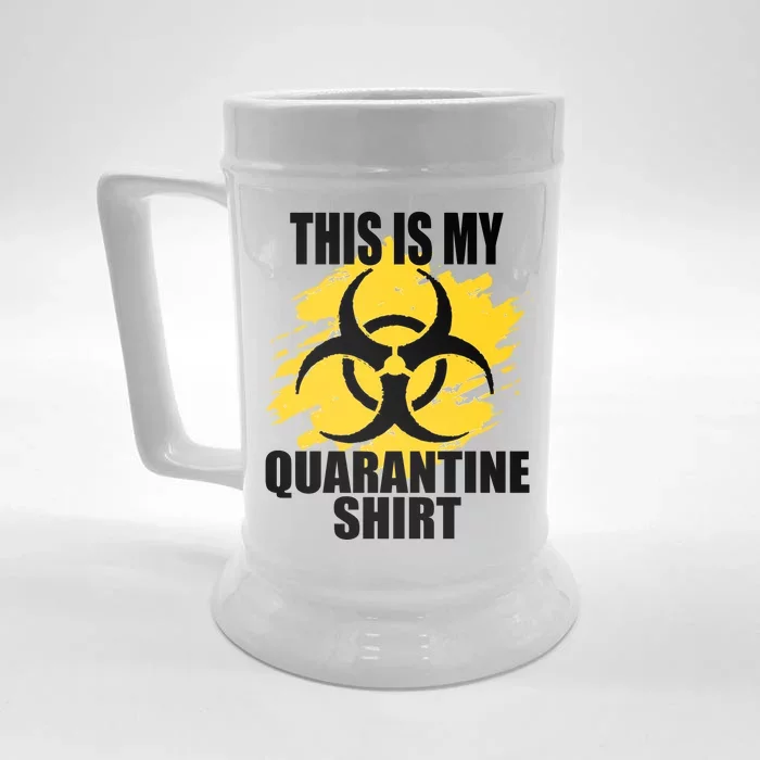 This My Quarantine Shirt Front & Back Beer Stein