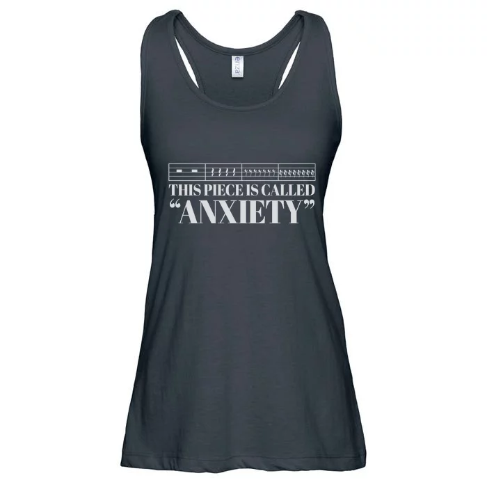 This Piece Is Called Anxiety Funny Ladies Essential Flowy Tank