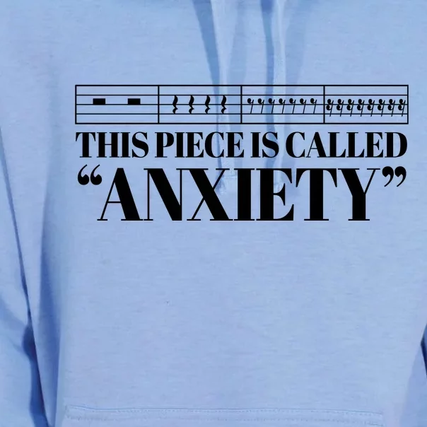 This Piece Is Called Anxiety Funny Unisex Surf Hoodie