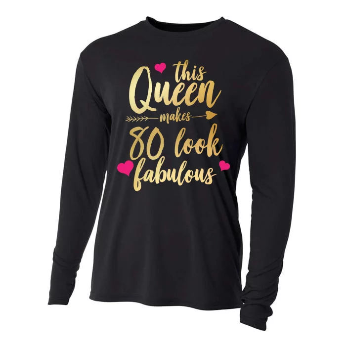 This Queen Makes 80 Look Fabulous Cooling Performance Long Sleeve Crew