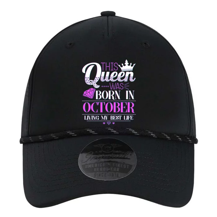 This Queen Was Born In October Living My Best Life Performance The Dyno Cap