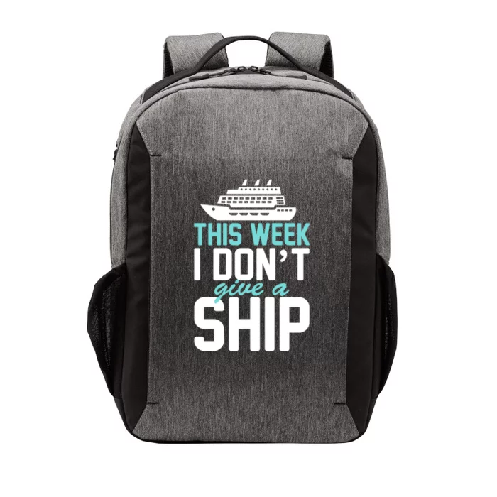 This Week I Don't Give A Ship Vector Backpack