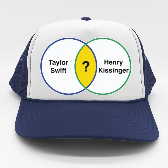 Taylor Henry Kissinger Venn Diagram Trucker Hat