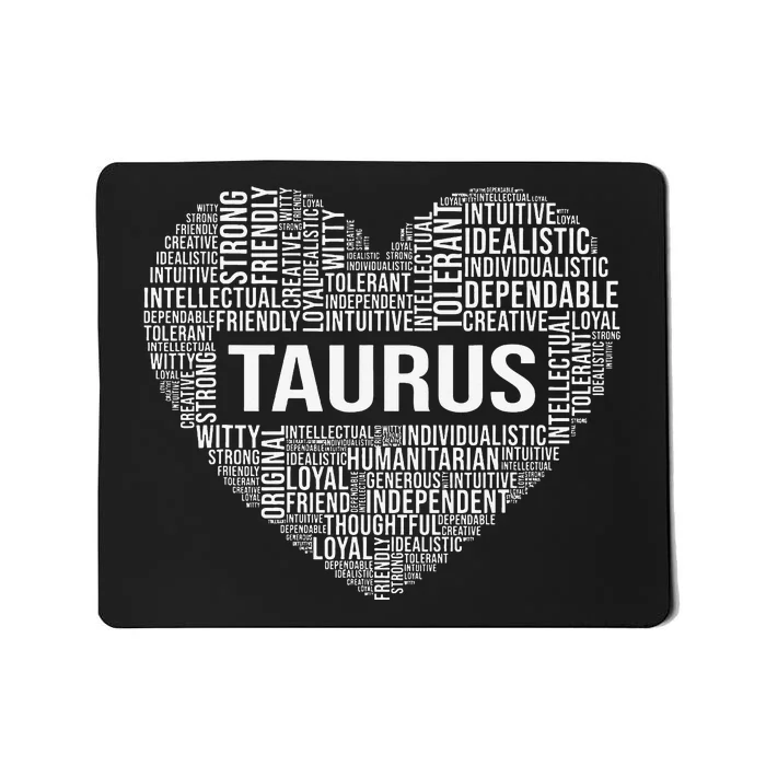 Taurus Horoscope Lover Zodiac Astrological Sign Funny Gifts Mousepad