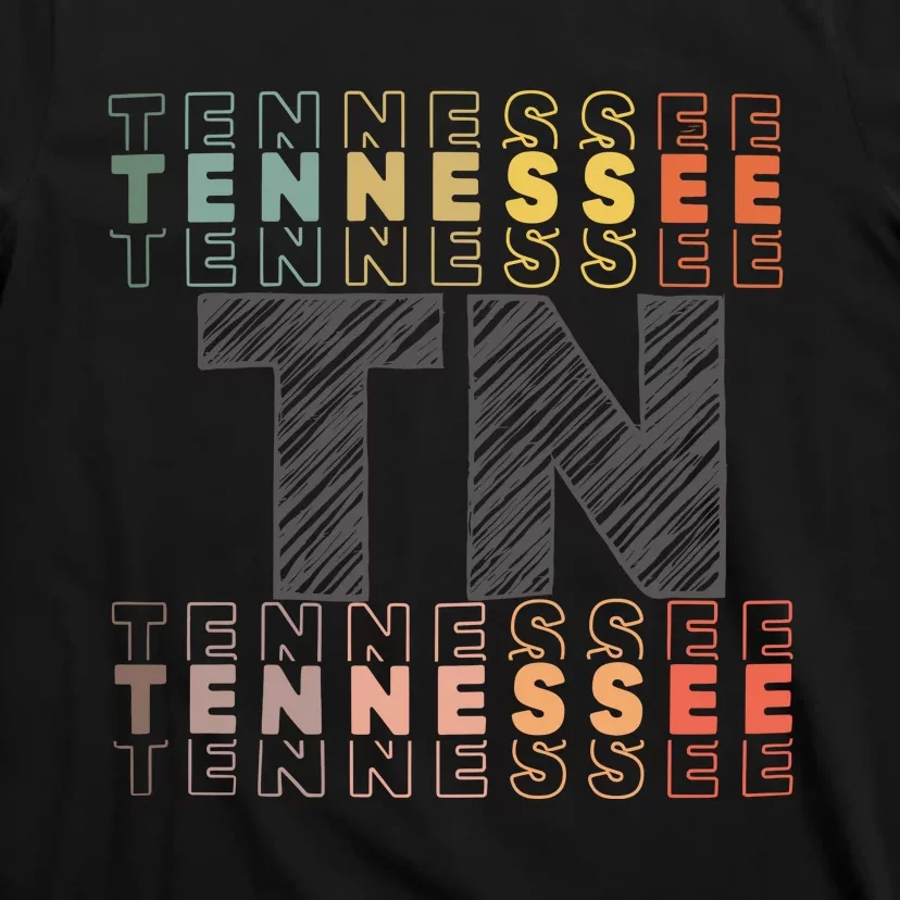 Tennessee Home Lightweight Cotton Tn State T-Shirt