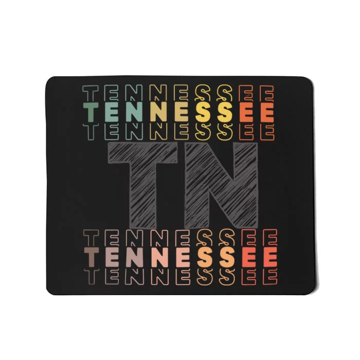 Tennessee Home Lightweight Cotton Tn State Mousepad