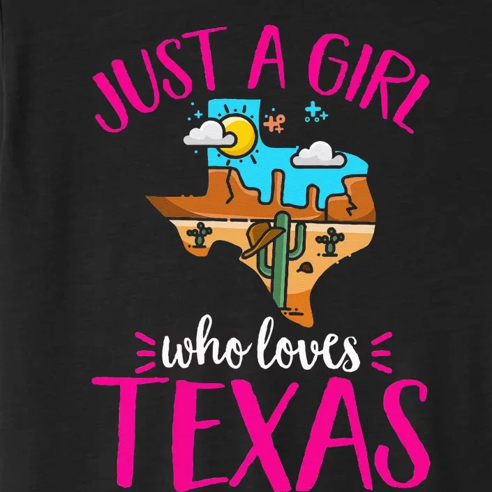 Texas Home Love Texan Who Loves Her Texas ChromaSoft Performance T-Shirt