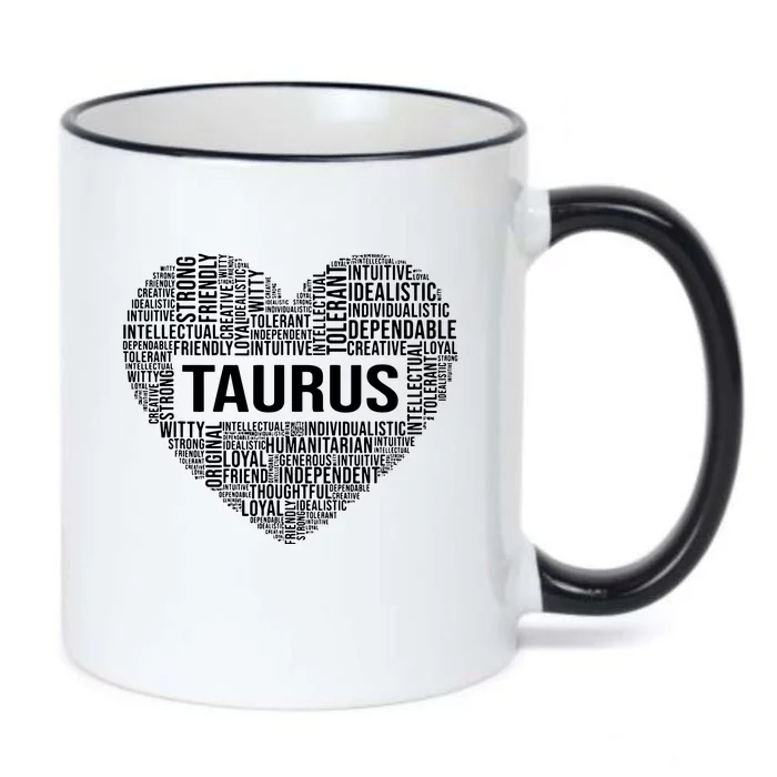 Taurus Horoscope Lover Zodiac Astrological Sign Funny Gift Black Color Changing Mug