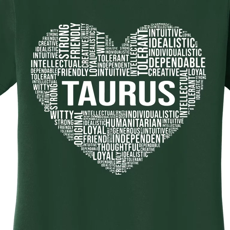 Taurus Horoscope Lover Zodiac Astrological Sign Funny Gift Women's T-Shirt