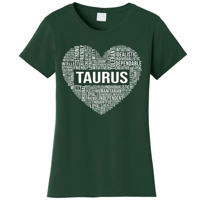 Taurus Horoscope Lover Zodiac Astrological Sign Funny Gift Women's T-Shirt