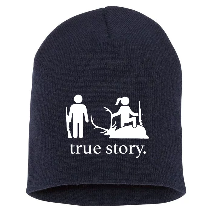 Truestory Hunting Lover Hunter Short Acrylic Beanie