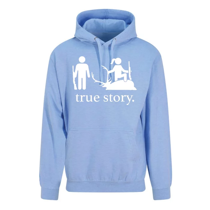 Truestory Hunting Lover Hunter Unisex Surf Hoodie