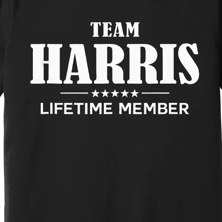 Team Harris Lifetime Member Harris Family Premium T-Shirt