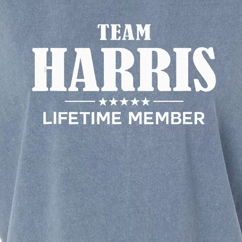 Team Harris Lifetime Member Harris Family Garment-Dyed Women's Muscle Tee