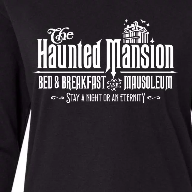 The Haunted Mansion Womens Cotton Relaxed Long Sleeve T-Shirt