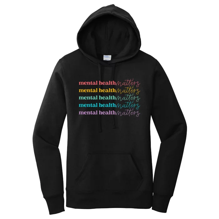 Tal Health Matters Be Kind Self Care Tal Awareness Women's Pullover Hoodie