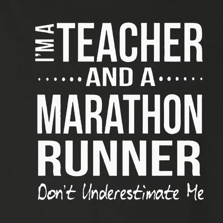 Teacher Half Marathon Funny Running Gift High School Runner Toddler Long Sleeve Shirt