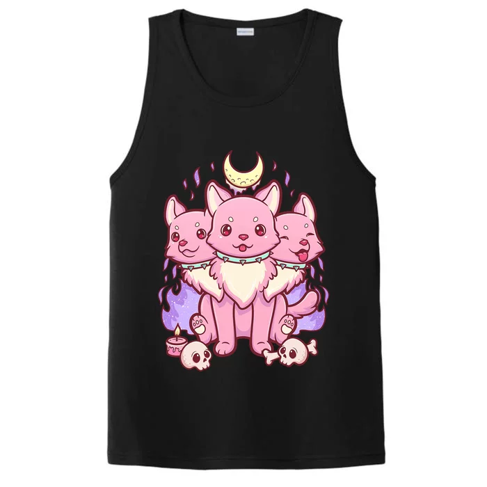 Three Headed Moon Dogs Performance Tank