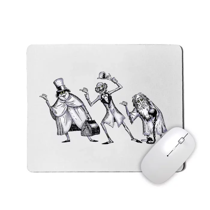 The Haunted Mansion The Hitchhiking Ghosts Asking Mousepad