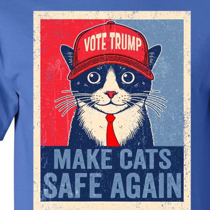 Trump Harris Make Pet Safe Again Democratic Republican Cool Gift Tall T-Shirt