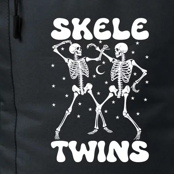 Twins Halloween Matching Skeletwins Daily Commute Backpack