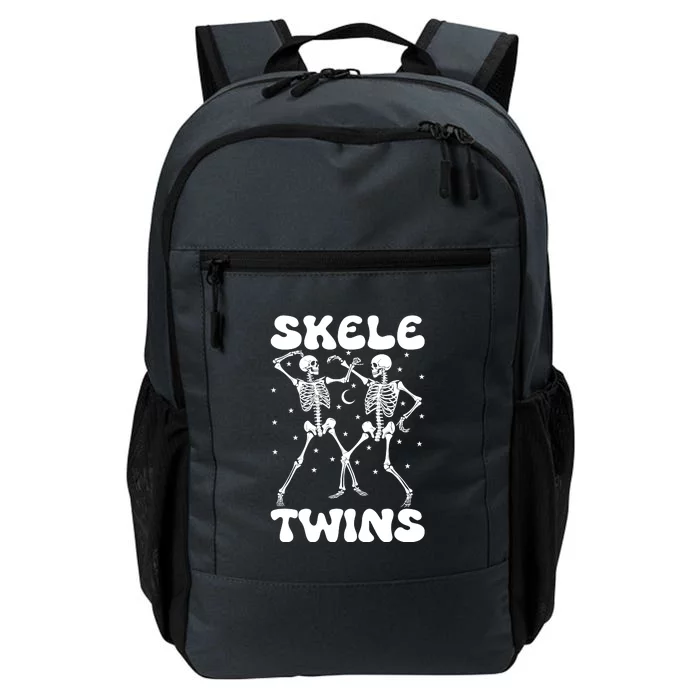 Twins Halloween Matching Skeletwins Daily Commute Backpack