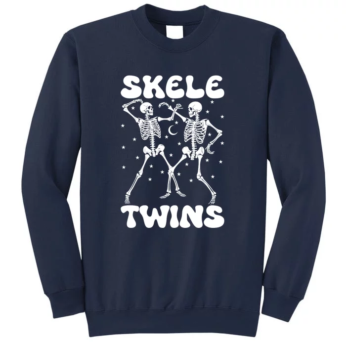 Twins Halloween Matching Skeletwins Sweatshirt