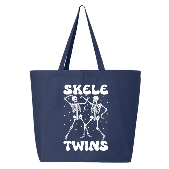 Twins Halloween Matching Skeletwins 25L Jumbo Tote