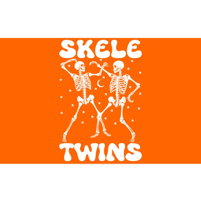 Twins Halloween Matching Skeletwins Bumper Sticker