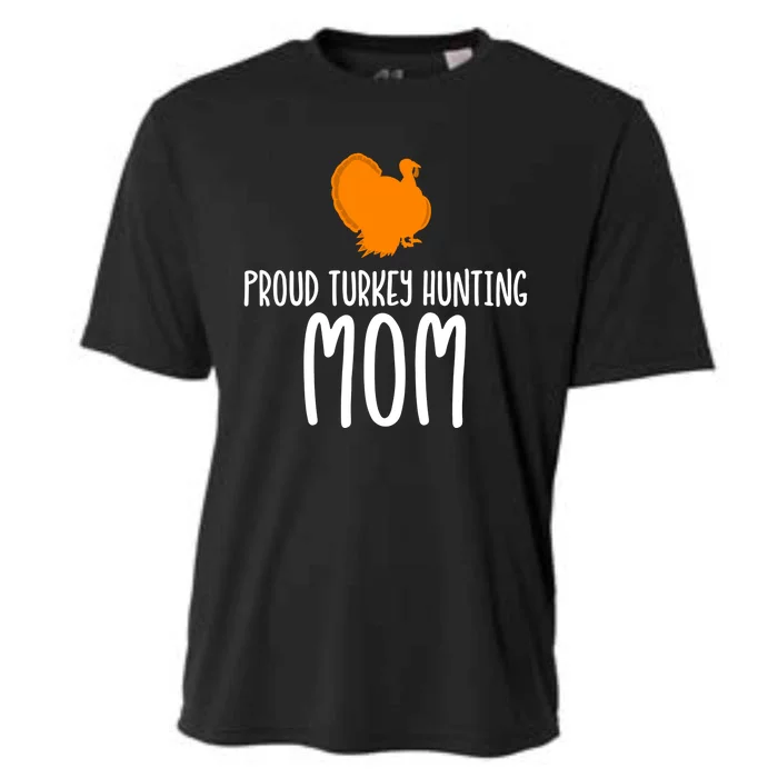 Turkey Hunting Mom Gift Cooling Performance Crew T-Shirt